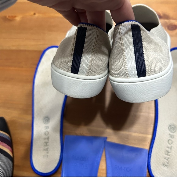 Rothy’s “The Sneaker” Sand, size 9 - Picture 6 of 6